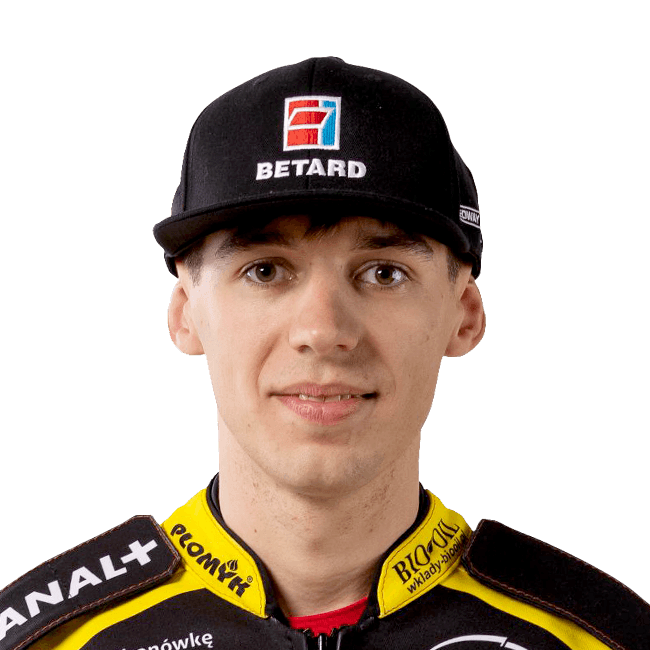 Żużlowiec Bartek Kowalski.