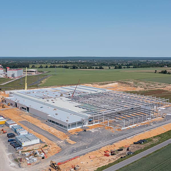 Hala przemysłowa Wykroty