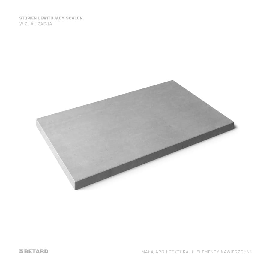 Wizualizacja stopnia lewitującego Scalon