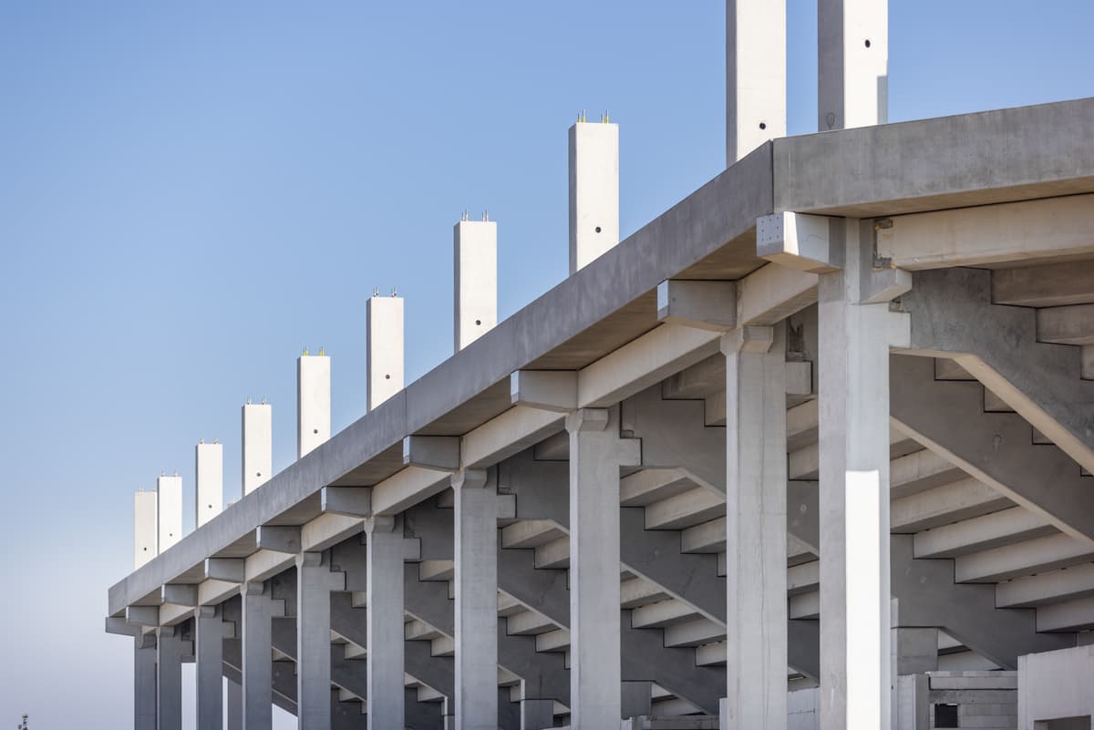 Trybuny stadionu miejskiego w Opolu