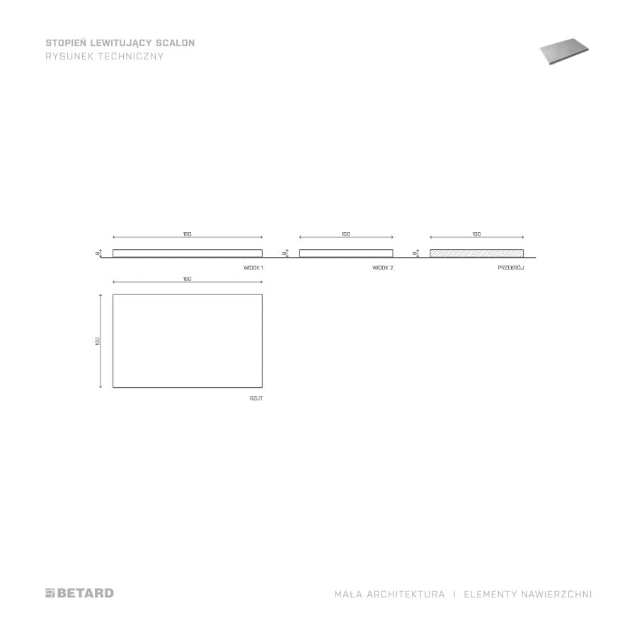Rysunek stopnia lewitującego Scalon