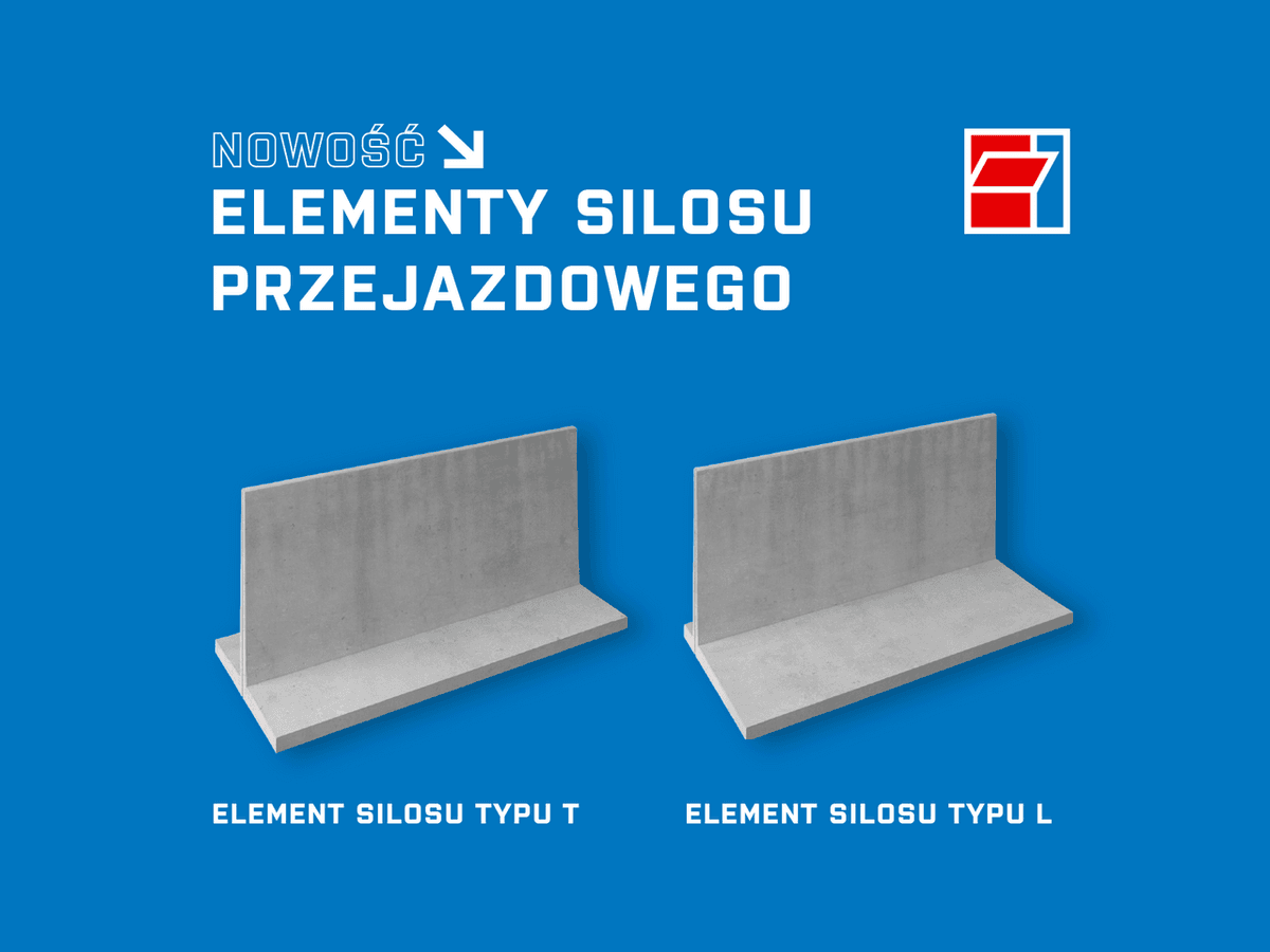 Elementy silosu przejazdowego – typ T i L
