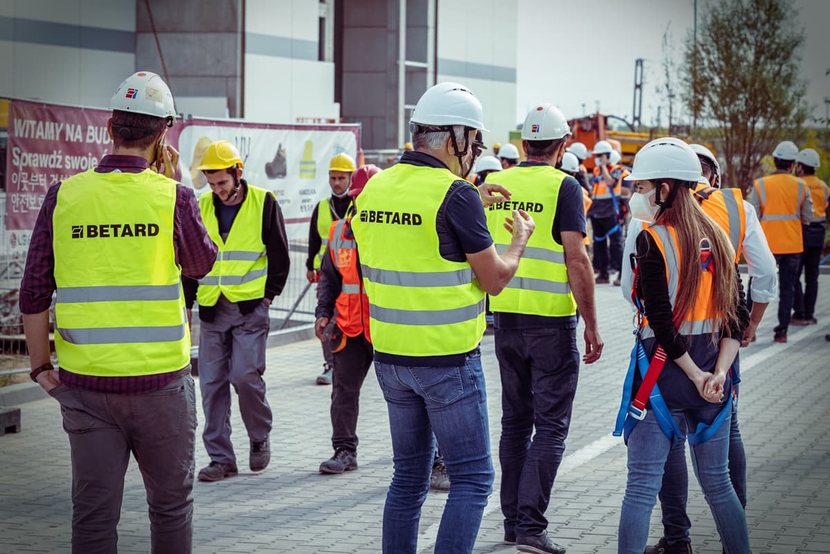 Zakończenie montażu konstrukcji prefabrykowanej – LG Energy Solution Wrocław