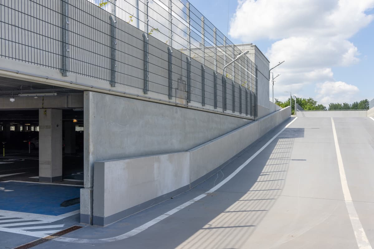 Parking wielopoziomowy w Krakowie