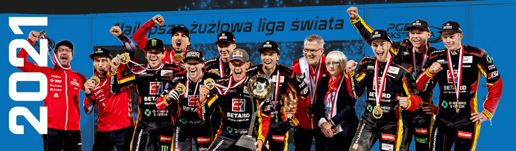 Podium Drużynowych Mistrzostw Polski