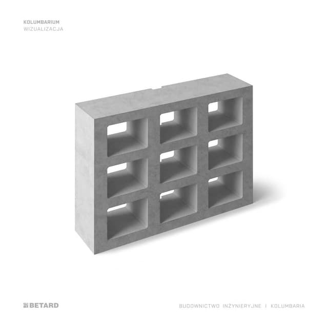 Kolumbarium - wizualizacja