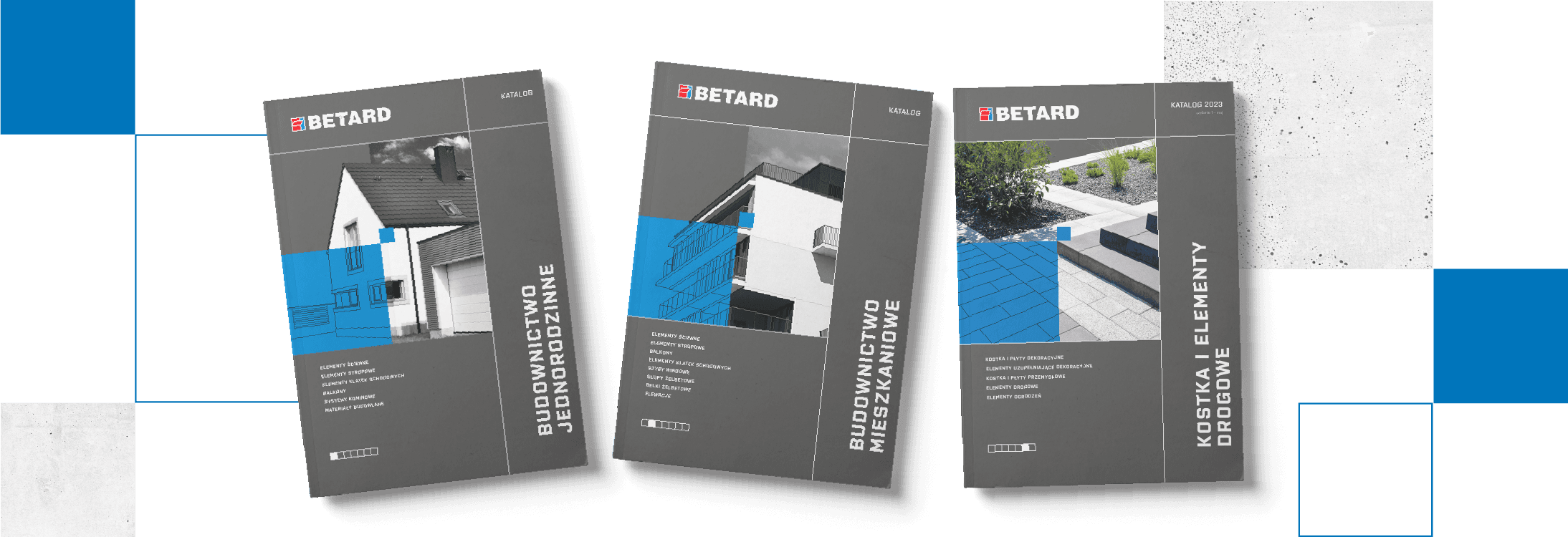 Katalogi firmy Betard.